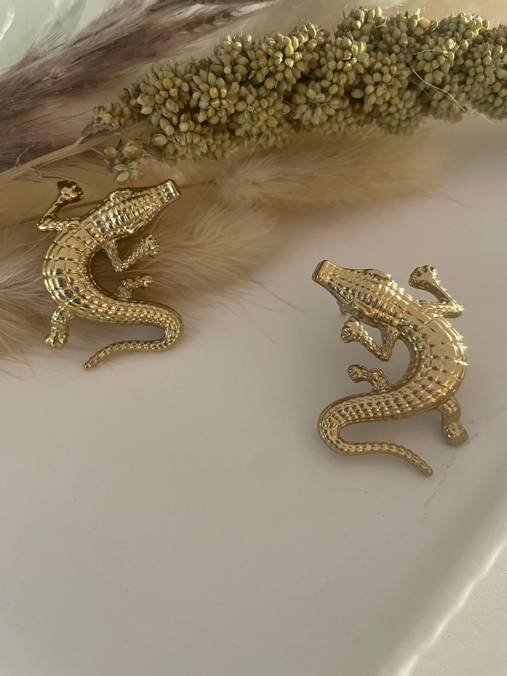 Pendientes Lagarto